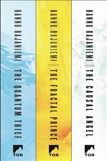 Book cover: The Jean le Flambeur Trilogy, by Hannu Rajaniemi (preview)