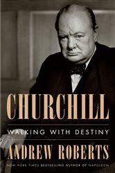Book cover: Churchill, by Andrew Roberts (preview)