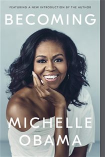 Book cover: Becoming, by Michelle Obama (preview)