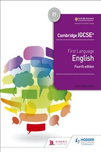Book cover: Cambridge IGCSE First Language English 4th edition, by John Reynolds (preview)