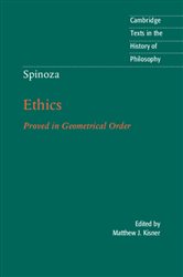 Book cover: Spinoza: Ethics, edited by Matthew J. Kisner (preview)
