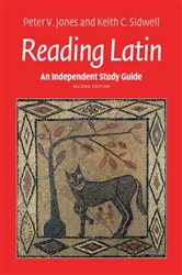 Book cover: An Independent Study Guide to Reading Latin, by Peter V. Jones (preview)