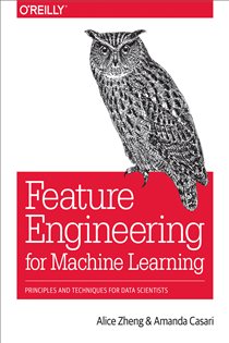 Book cover: Feature Engineering for Machine Learning, by Alice Zheng (preview)