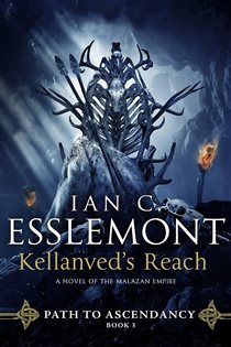 Book cover: Kellanved's Reach (Book 3 of Path to Ascendancy) by Ian C. Esslemont (preview)