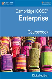 Book cover: Cambridge IGCSE® Enterprise Coursebook Digital Edition, by Medi Houghton (preview)
