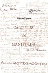 Book cover: Calculus On Manifolds, by Michael Spivak (preview)