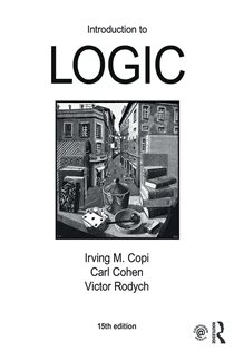 Book cover: Introduction to Logic, by Irving M. Copi (preview)