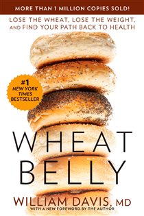 Book cover: Wheat Belly, by William Davis (preview)
