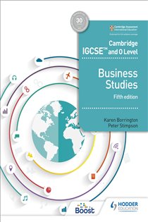 Book cover: Cambridge IGCSE and O Level Business Studies 5th edition, by Karen Borrington (preview)