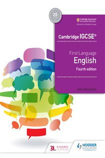 Book cover: Cambridge IGCSE First Language English 4th edition, by John Reynolds (preview)