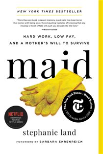 Book cover: Maid, by Stephanie Land (preview)