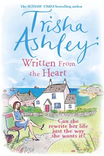 Book cover: Written From the Heart, by Trisha Ashley (preview)