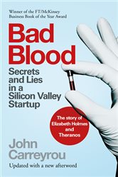 Book cover: Bad Blood, by John Carreyrou (preview)