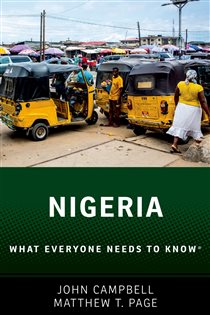 Book cover: Nigeria, by John Campbell (preview)