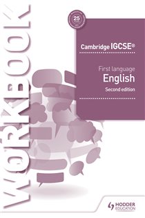 Book cover: Cambridge IGCSE First Language English Workbook 2nd edition, by John Reynolds (preview)