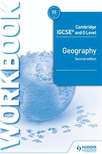 Book cover: Cambridge IGCSE and O Level Geography Workbook 2nd edition, by Paul Guinness (preview)
