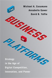 Book cover: The Business of Platforms, by Michael A. Cusumano (preview)