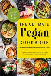 Book cover: The Ultimate Vegan Cookbook, by Emily von Euw (preview)