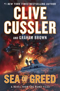 Book cover: Sea of Greed (Book 16 of The NUMA Files) by Clive Cussler (preview)