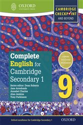 Book cover: Complete English for Cambridge Lower Secondary 1: Stage 9, edited by Dean Roberts (preview)
