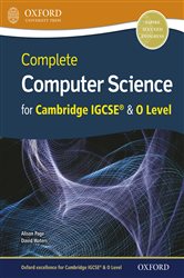 Book cover: Complete Computer Science for Cambridge IGCSE® & O Level, by Alison Page (preview)