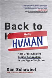 Book cover: Back to Human, by Dan Schawbel (preview)