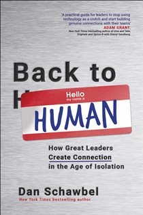 Book cover: Back to Human, by Dan Schawbel (preview)