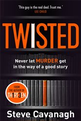 Book cover: Twisted, by Steve Cavanagh (preview)
