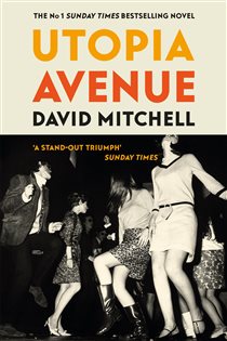 Book cover: Utopia Avenue, by David Mitchell (preview)