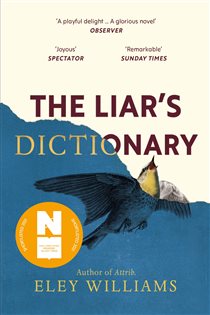 Book cover: The Liar's Dictionary, by Eley Williams (preview)