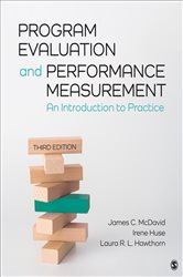 Program Evaluation and Performance Measurement: An Introduction to Practice