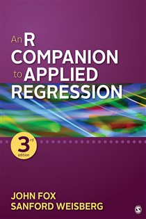 Book cover: An R Companion to Applied Regression, by Fox, John, Jr. (preview)