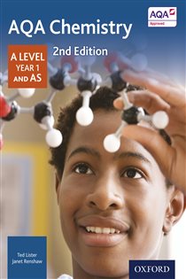 Book cover: AQA Chemistry: A Level Year 1 and AS, by Ted Lister (preview)