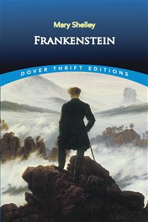 Book cover: Frankenstein, by Mary Shelley (preview)