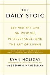 Book cover: The Daily Stoic, by Ryan Holiday (preview)