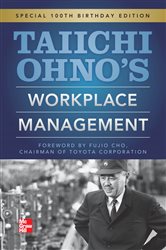 Book cover: Taiichi Ohnos Workplace Management, by Taiichi Ohno (preview)