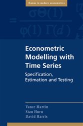Book cover: Econometric Modelling with Time Series, by Vance Martin (preview)