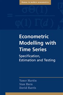 Book cover: Econometric Modelling with Time Series, by Vance Martin (preview)