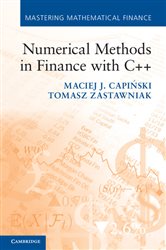 Book cover: Numerical Methods in Finance with C++, by Maciej J. Capiński (preview)