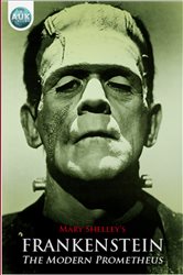 Book cover: Frankenstein, by Mary Shelley (preview)