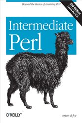 Book cover: Intermediate Perl, by Randal L. Schwartz (preview)