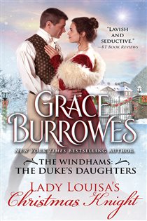 Book cover: Lady Louisa's Christmas Knight (Book 6 of Windham Series) by Grace Burrowes (preview)