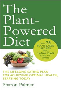 Book cover: The Plant-Powered Diet, by Sharon Palmer (preview)