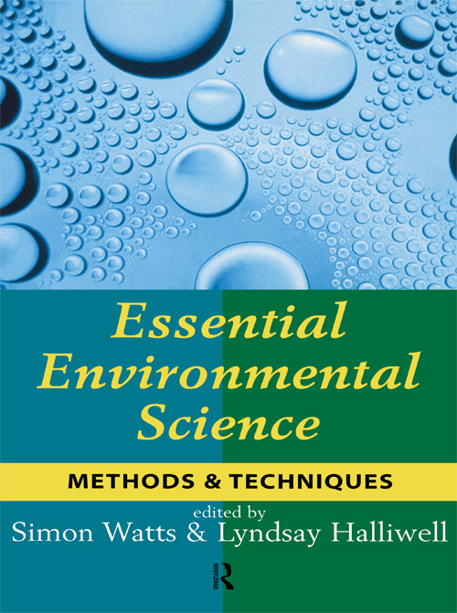 Methods and techniques. Ambient Essentials. Book about methods or techniques. The Essence of Environmental risk.