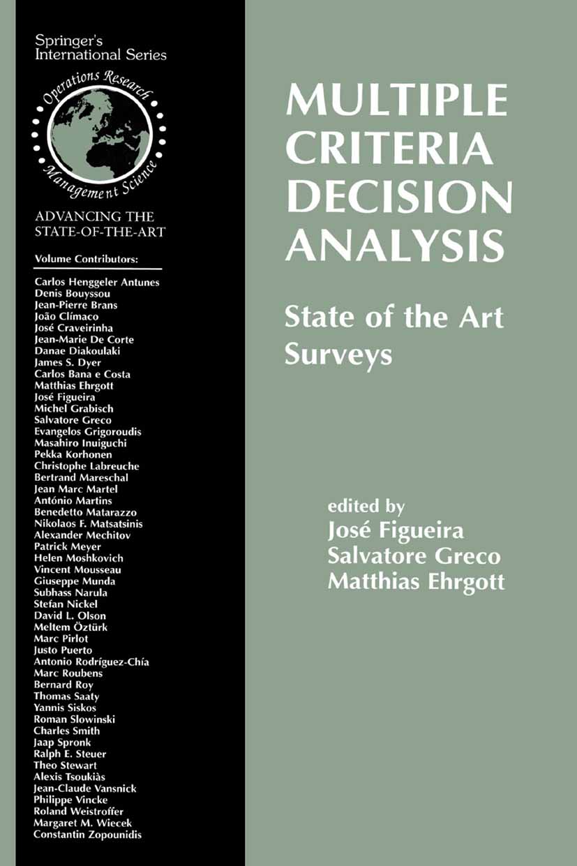 State analysis. Multi-criteria decision analysis.