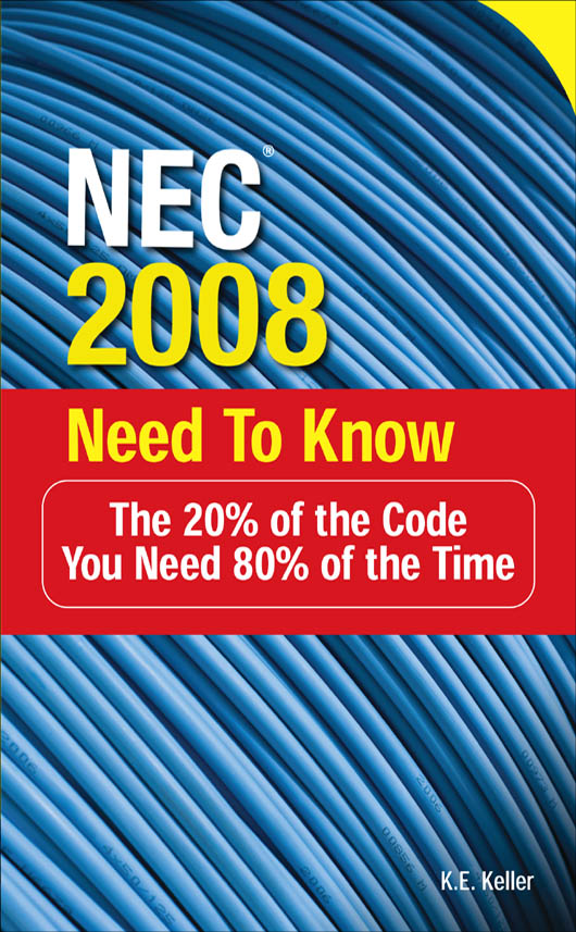 NECÂ® 2008 Need to Know - 25-49.99
