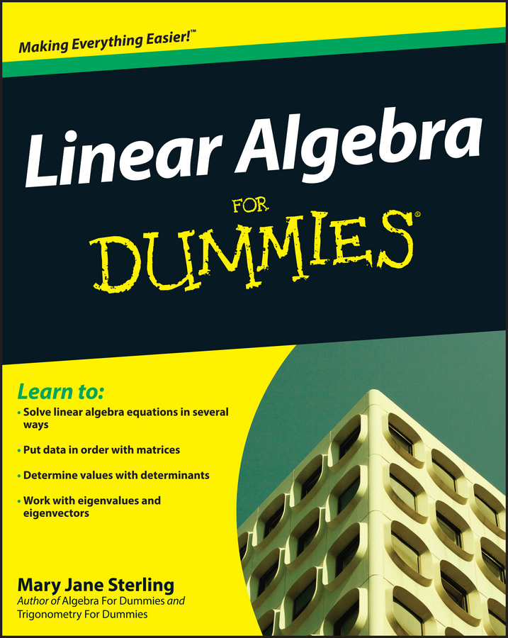 Linear Algebra For Dummies - 15-24.99
