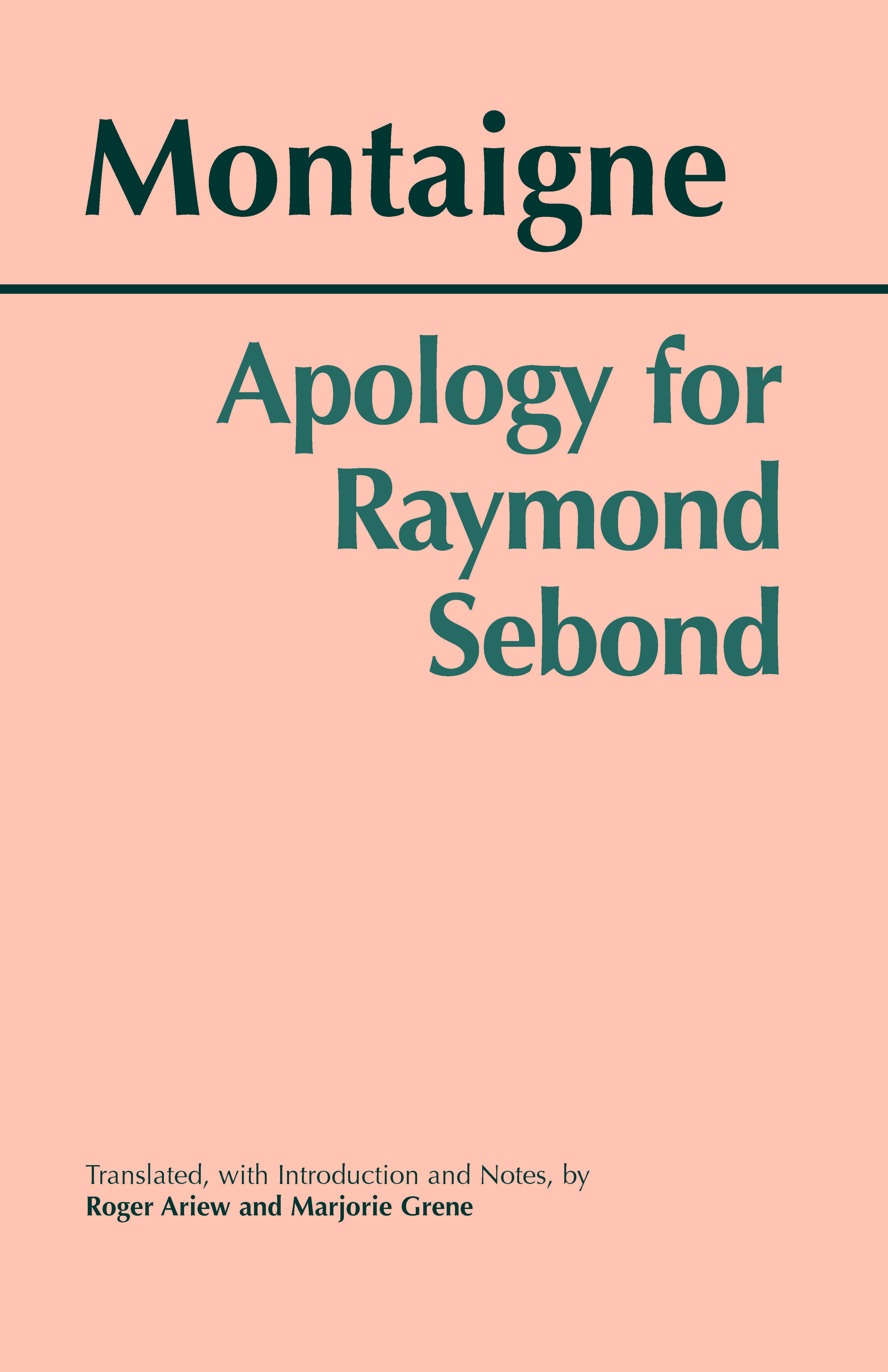 Apology for Raymond Sebond