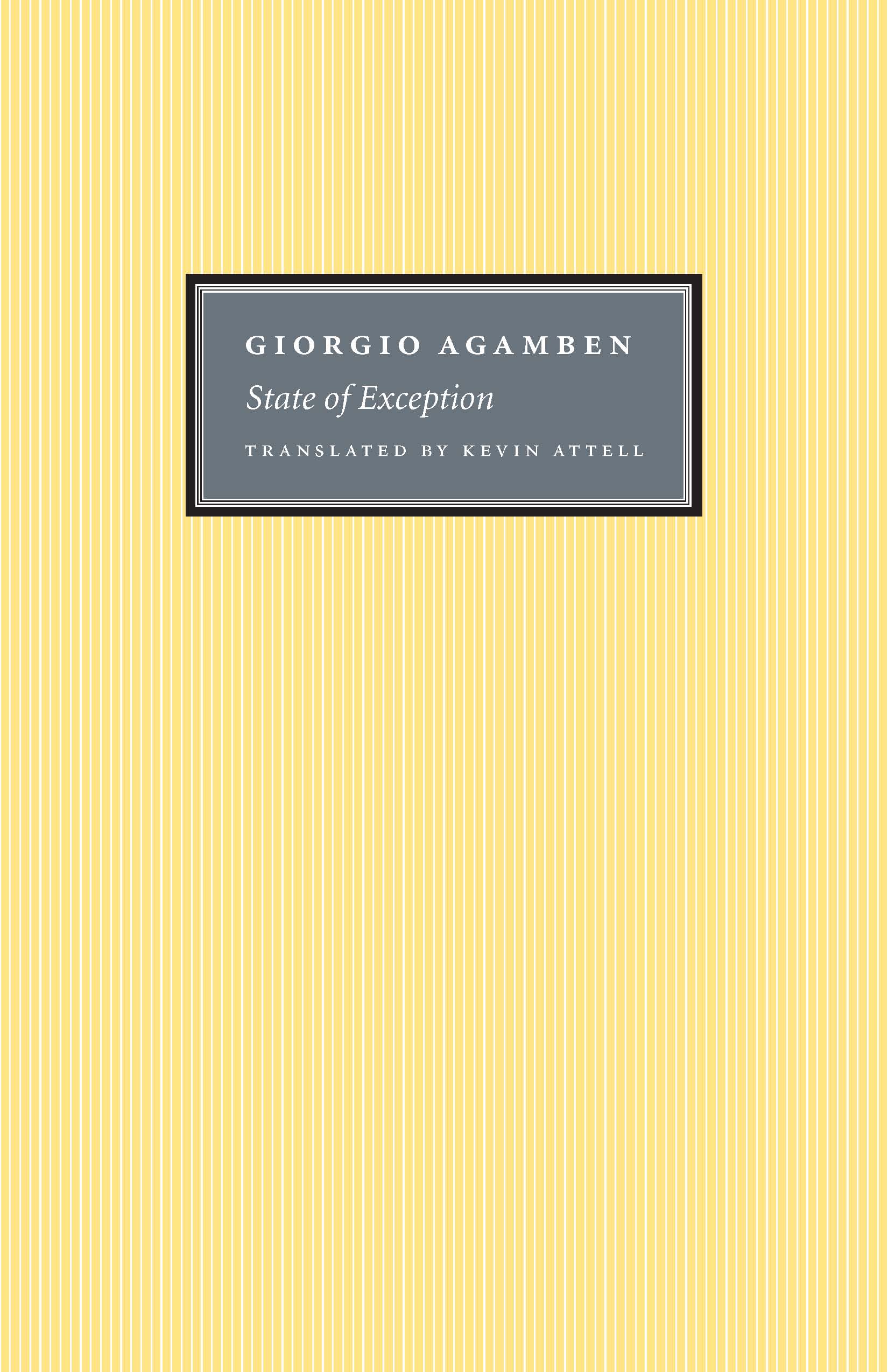 State of Exception - 15-24.99
