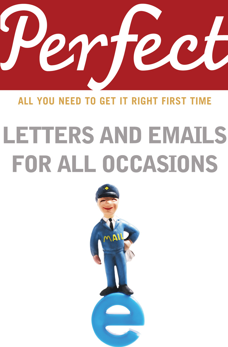Perfect Letters and Emails for All Occasions - 10-14.99